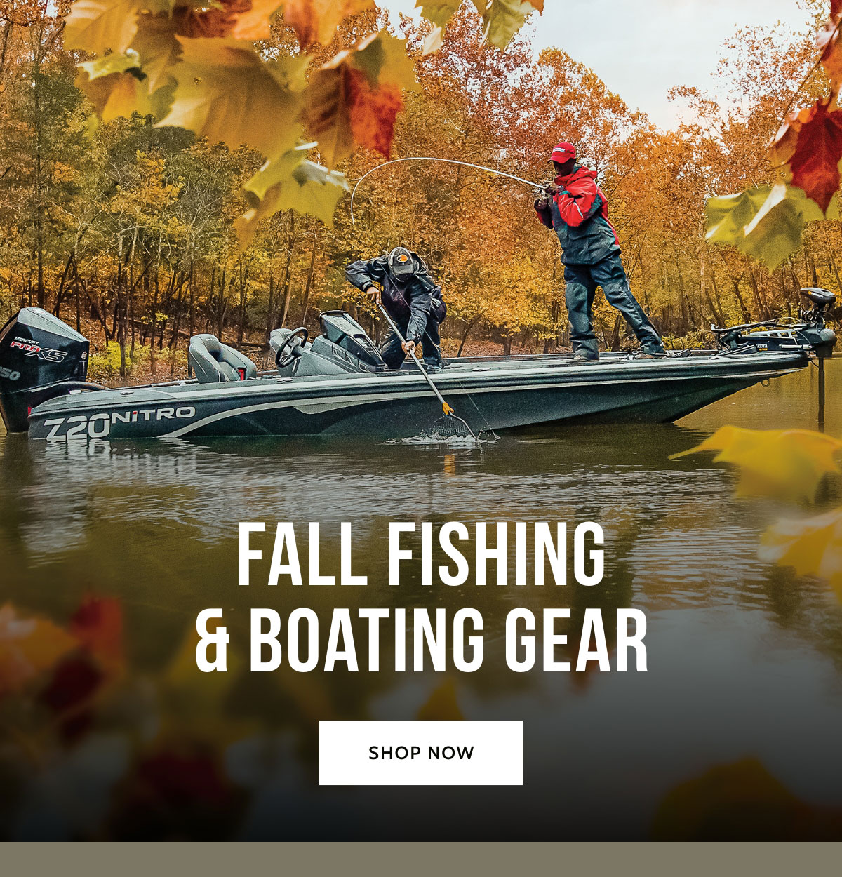 Fall fishing and Boating Gear