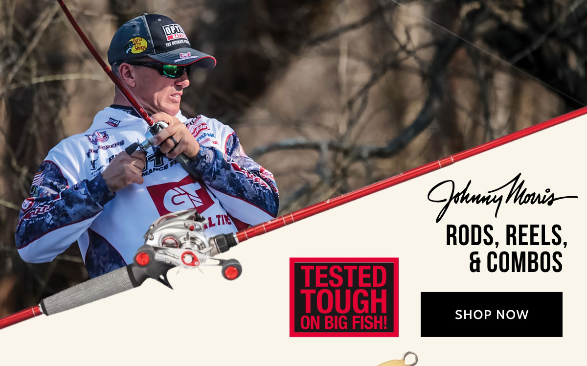 Johnny Morris Rods, Reels, and Combos