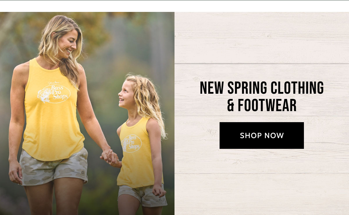 New Spring Clothing and Footwear