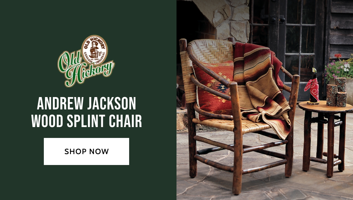 Andrew Jackson Wood Splint Chair