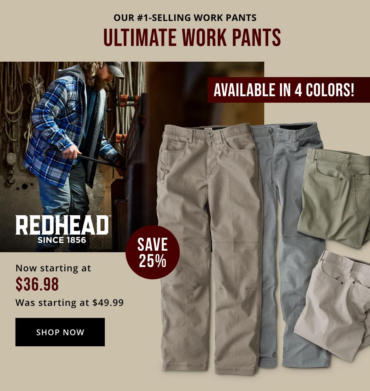 RedHead Ultimate Work Pants 
