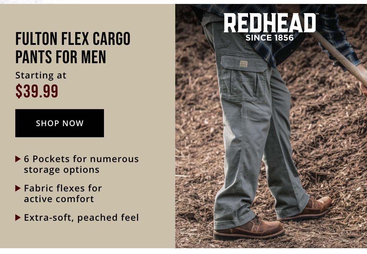 RedHead Fulton Flex Cargo Pants for Men