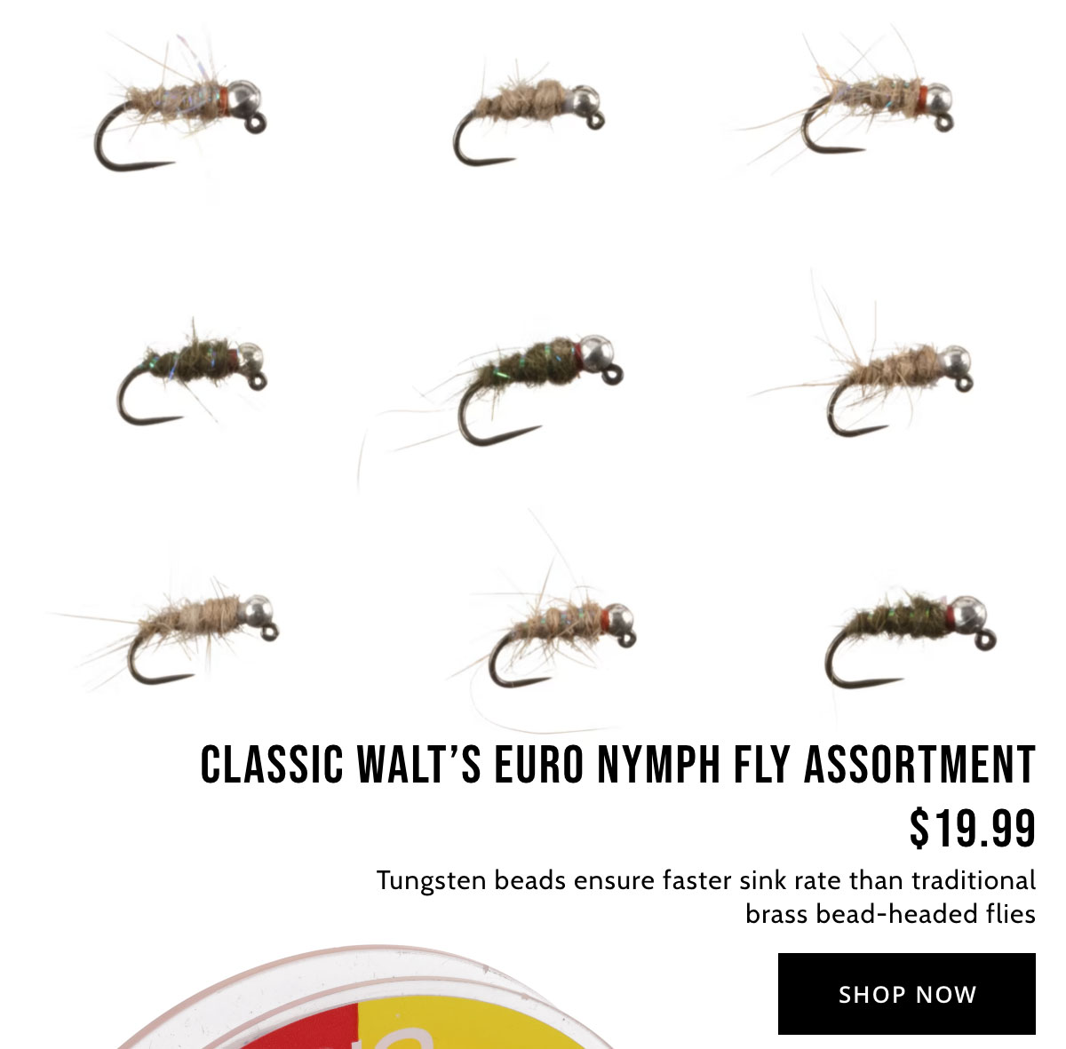 36 Piece Vanguard Euro Nymph Fly Assortment