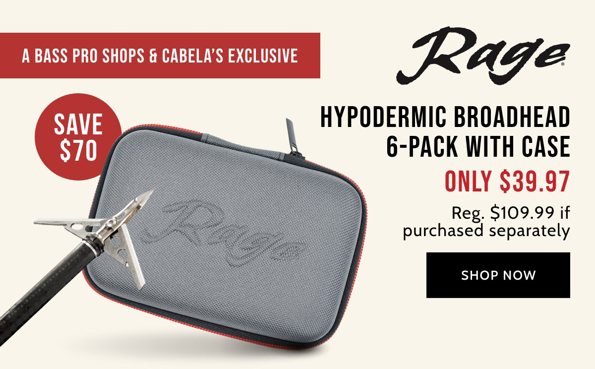 Rage Broadheads with case