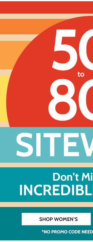 50% to 80% Off Sitewide - Prices as Marked - Shop Women's