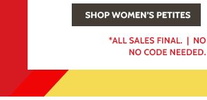 Shop Women's Petites at 60-85% Off
