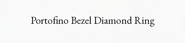 Portofino Bezel Lab Diamond Ring 