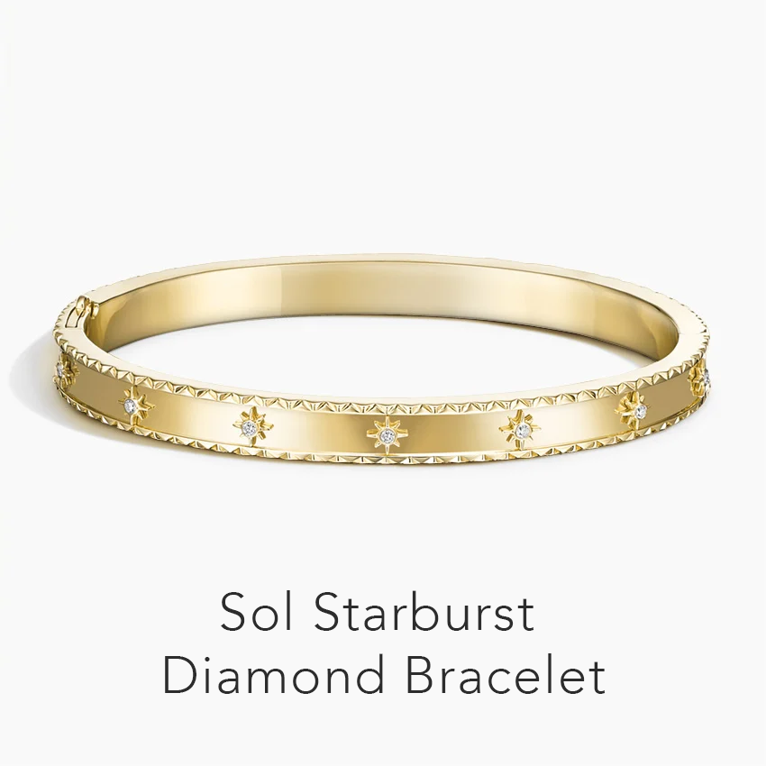 Sol Starburst Diamond 6.5 in. Bracelet