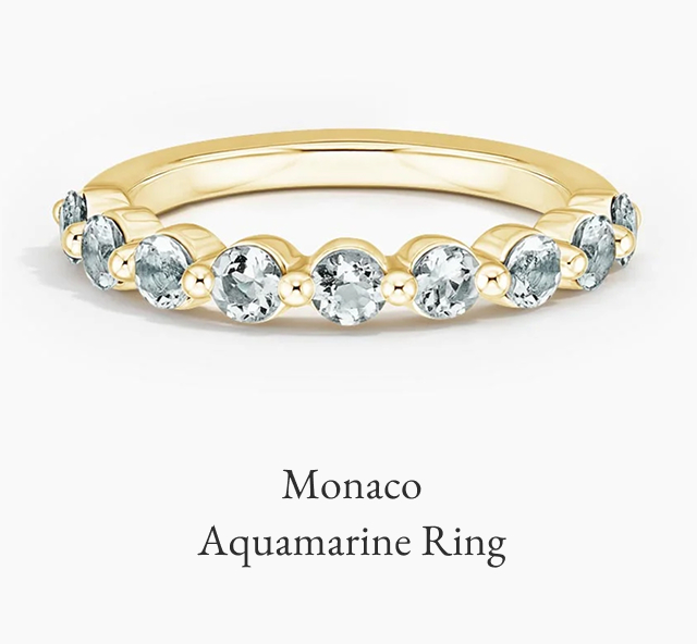 Monaco Aquamarine Ring