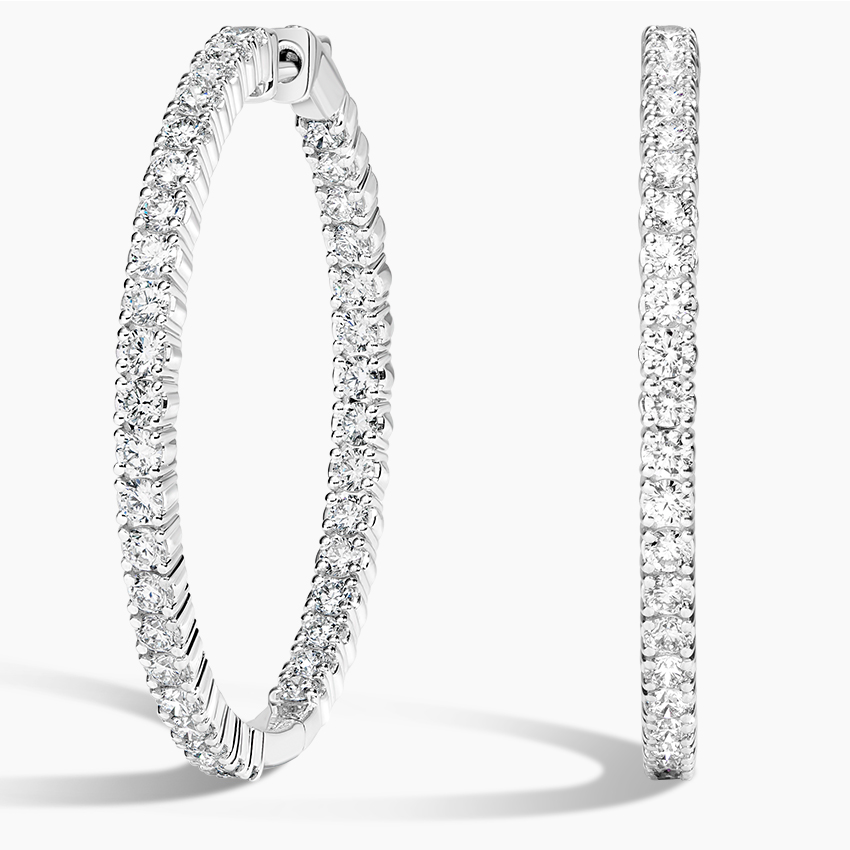 Bliss Lab Grown Diamond Hoop Earrings