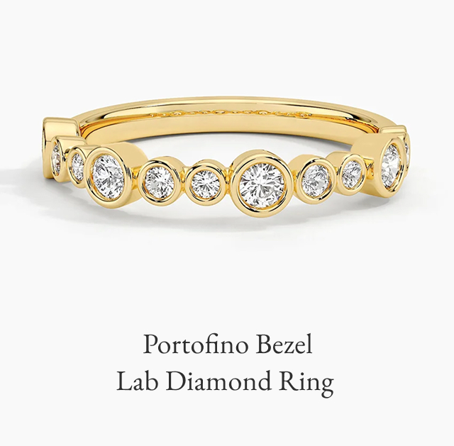 Portofino Bezel Lab Diamond Ring