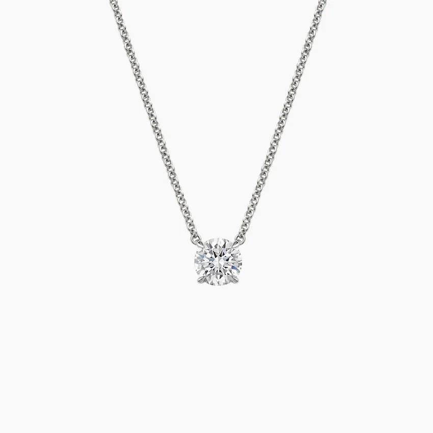 Perfect Solitaire Lab Diamond Pendant