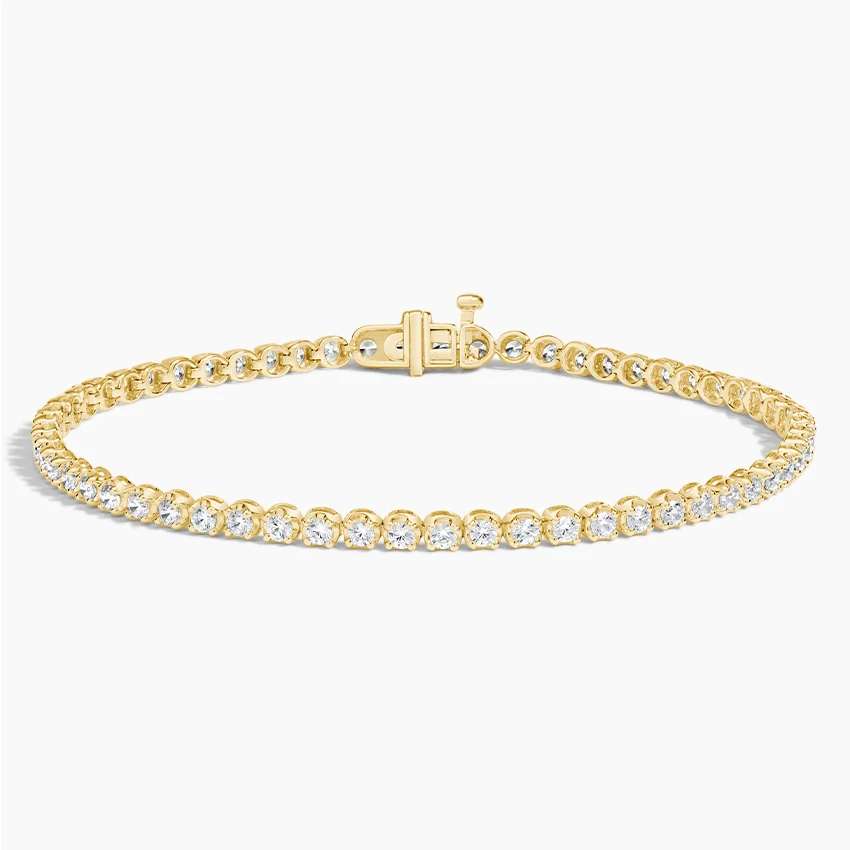 7 in. Certified Lab Grown Diamond Tennis Bracelet 