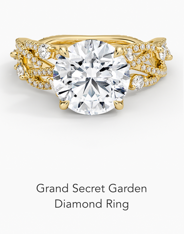 Grand Secret Garden Diamond Ring