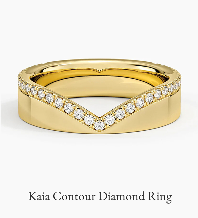 Kaia Contour Diamond Ring