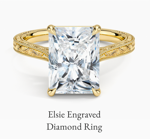 Elsie Engraved Ring