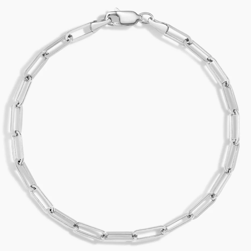 Devon Paperclip Chain Bracelet