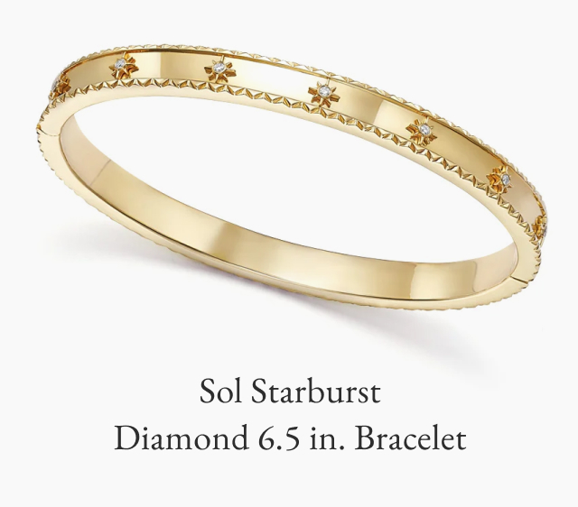Sol Starburst Diamond 6.5 in. Bracelet