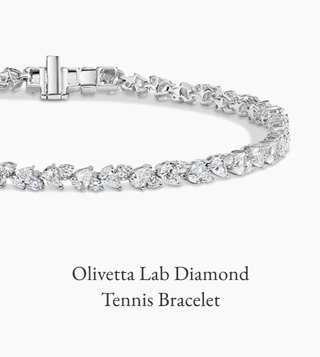 Olivetta Lab Diamond Tennis Bracelet