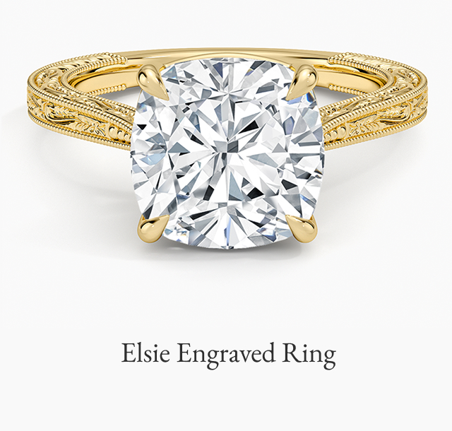 Elsie Engraved Ring