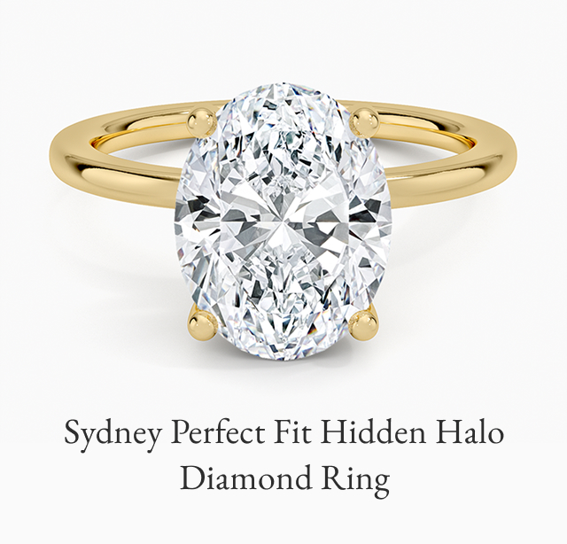Sydney Perfect Fit Hidden Halo Diamond Ring