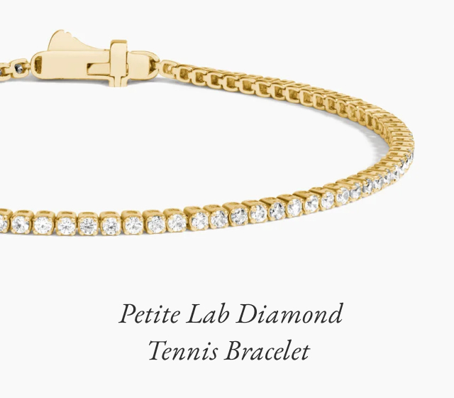 6.5 in. Petite Lab Diamond Tennis Bracelet