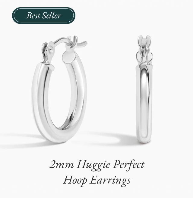 2mm Huggie Perfect Hoop Earrings 