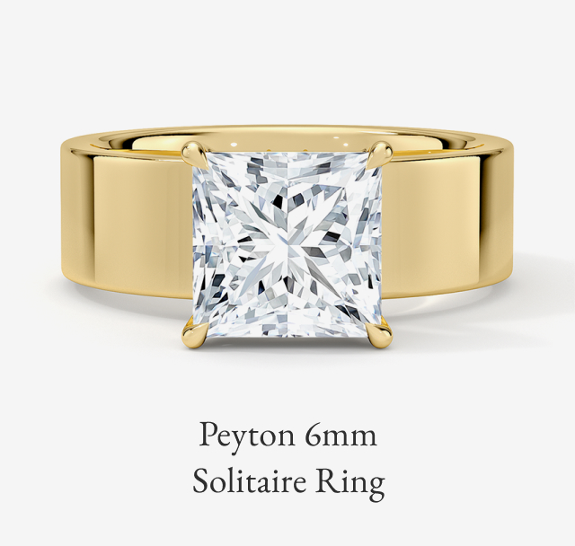 Peyton 6mm Solitaire Ring