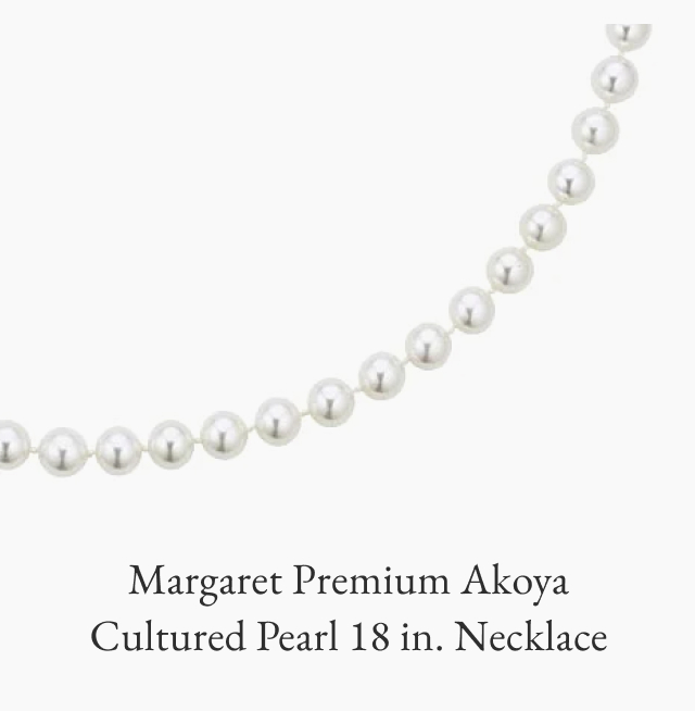 Margaret Premium Akoya Cultured Pearl 