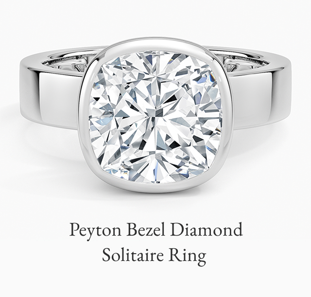 Peyton Bezel Diamond Solitaire Ring