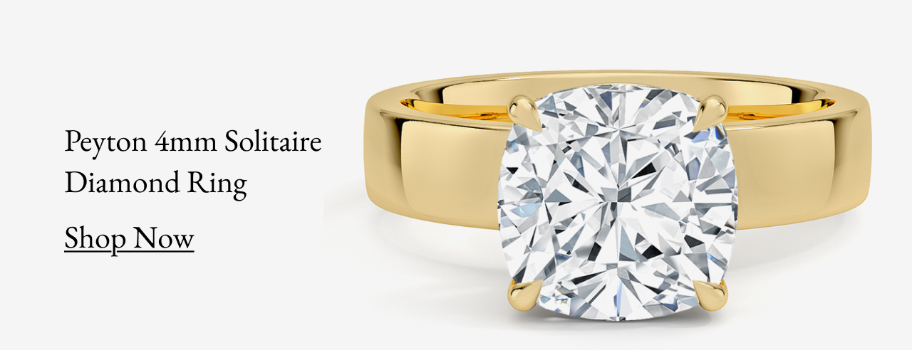 Peyton 4mm Solitaire Ring