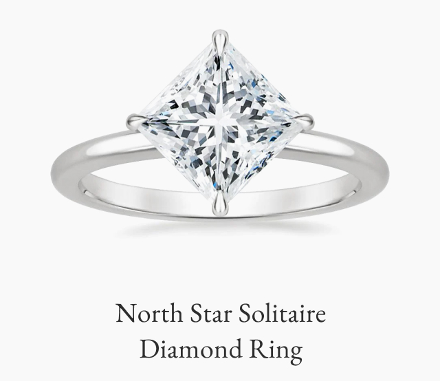 North Star Solitaire Diamond Ring