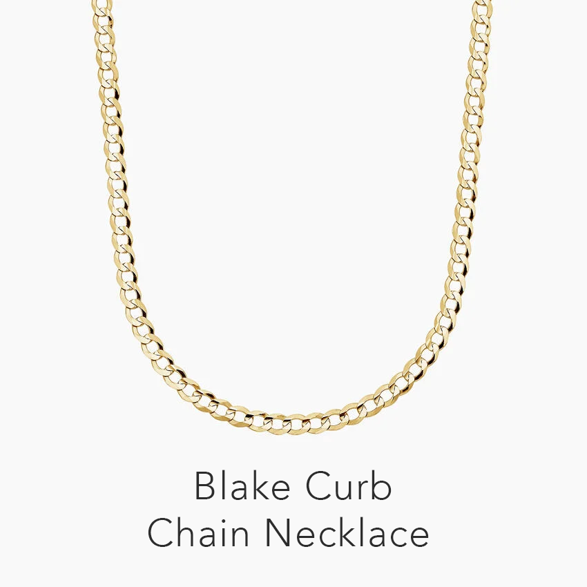 Blake Curb Chain Necklace