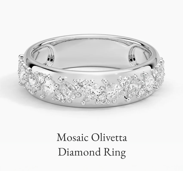 Mosaic Olivetta Diamond Ring