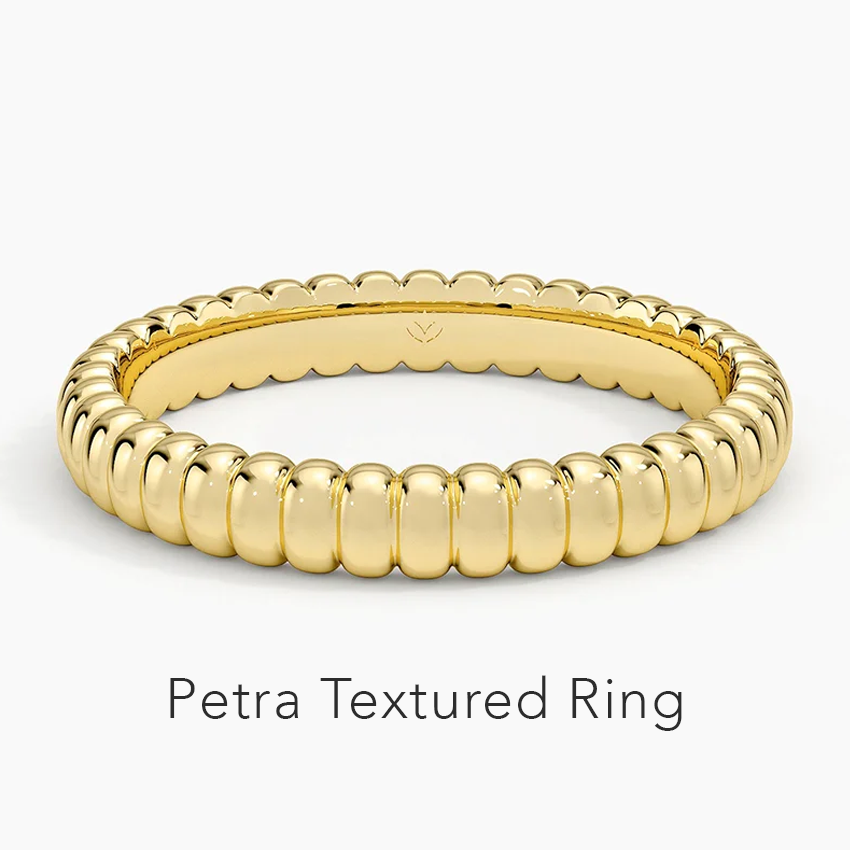 Petra Textured Ring