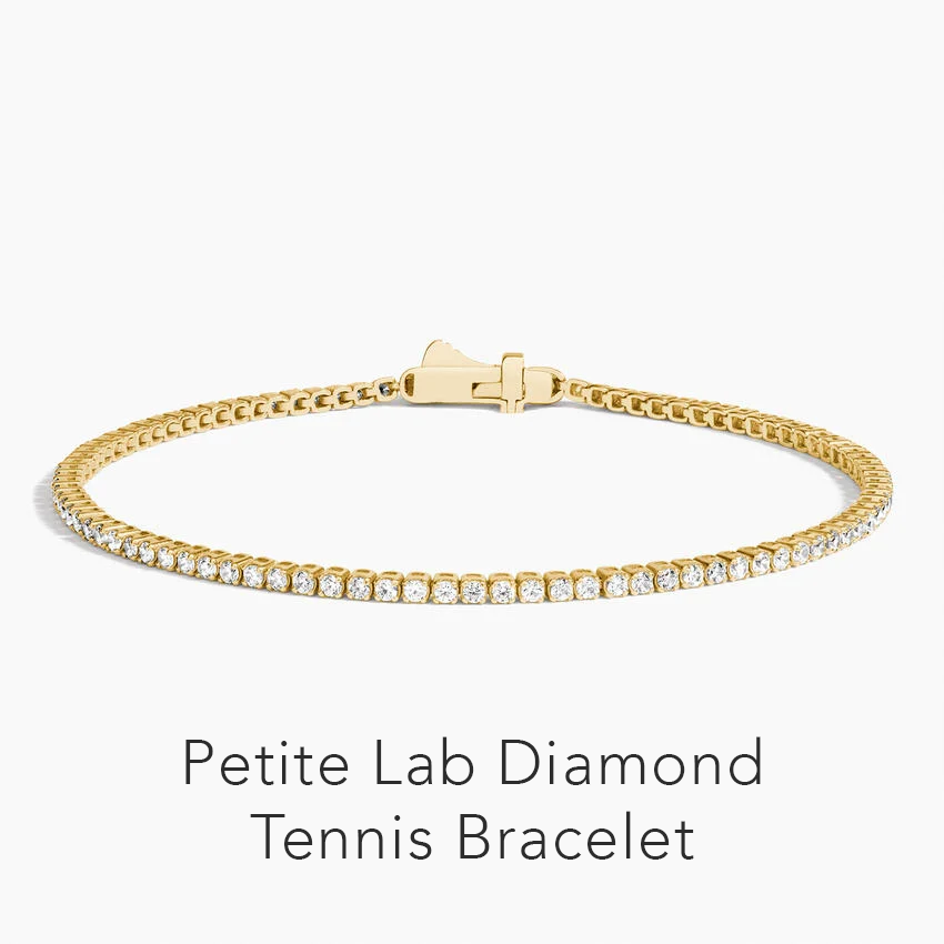 Petite Lab Diamond Tennis Bracelet