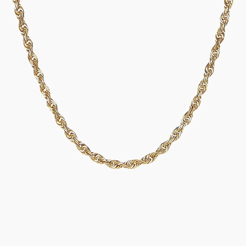 Bailey Hidden Clasp Rope Chain Necklace