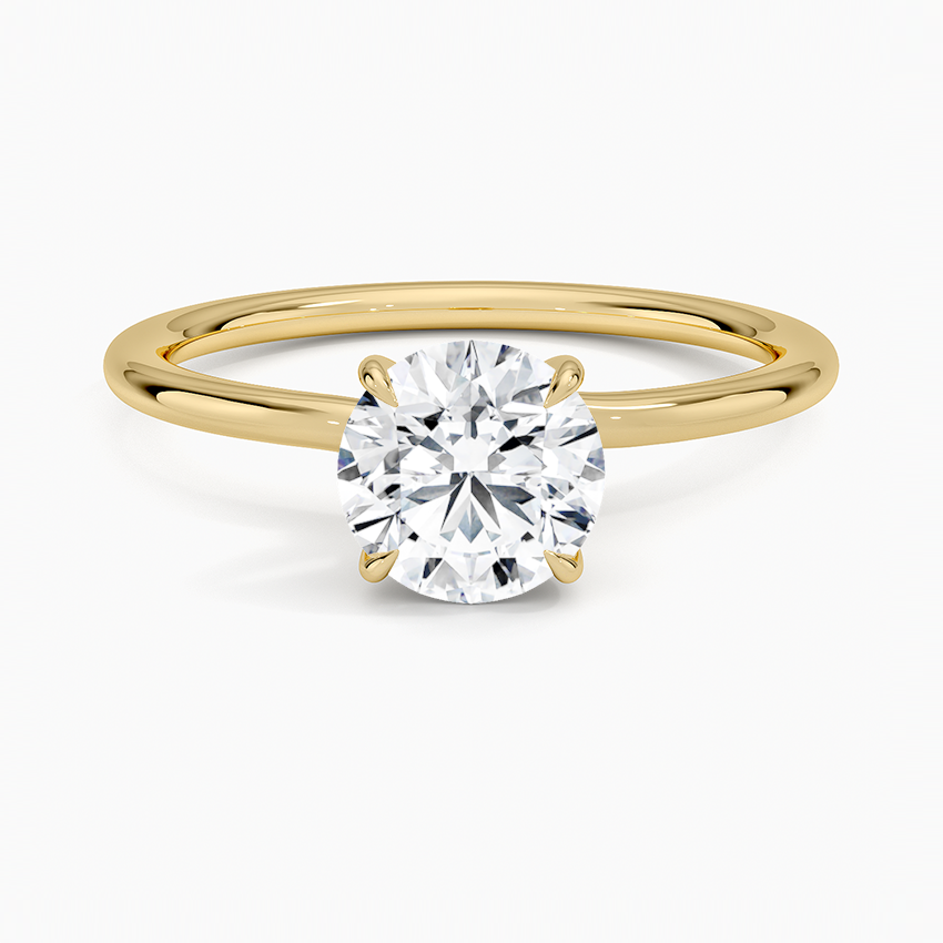 Entwined Solitaire Ring