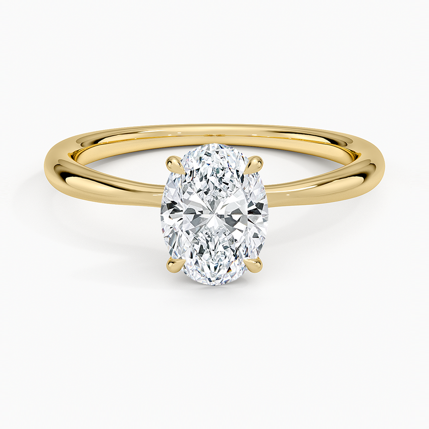 Freesia 2mm Solitaire Ring