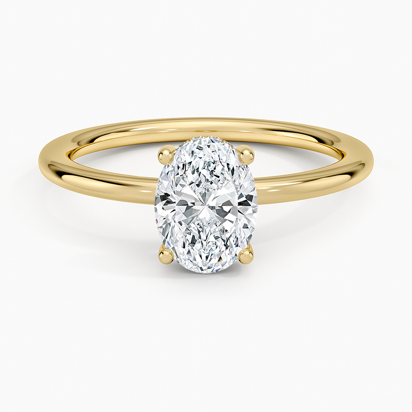 Gwen Perfect Fit Hidden Halo Diamond Ring