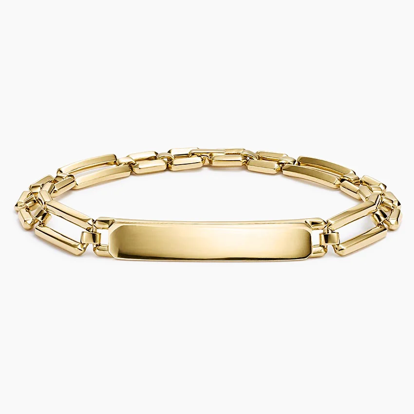 Homme Engravable ID Bracelet