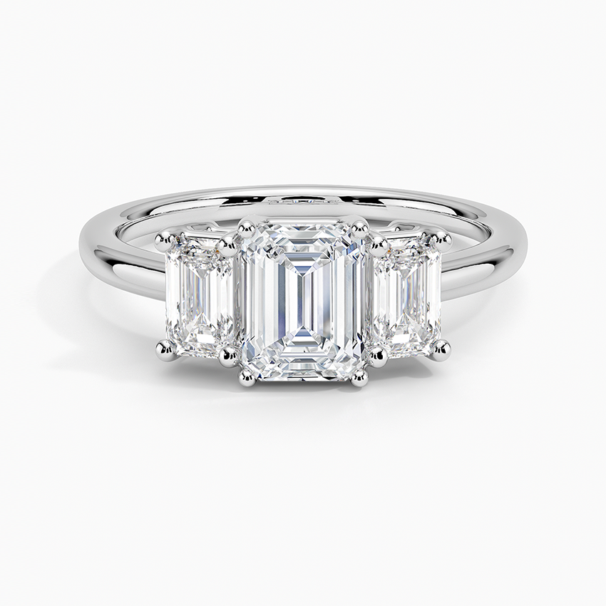 Luxe Rhiannon Three Stone Diamond Ring 