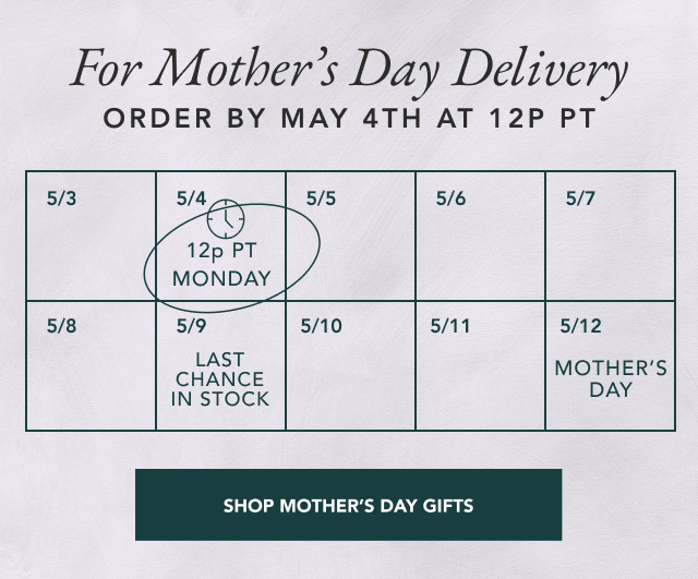 Shop Mother's Day Gifts