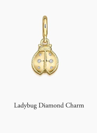 Ladybug Diamond Charm
