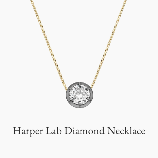 Harper Lab Diamond Necklace
