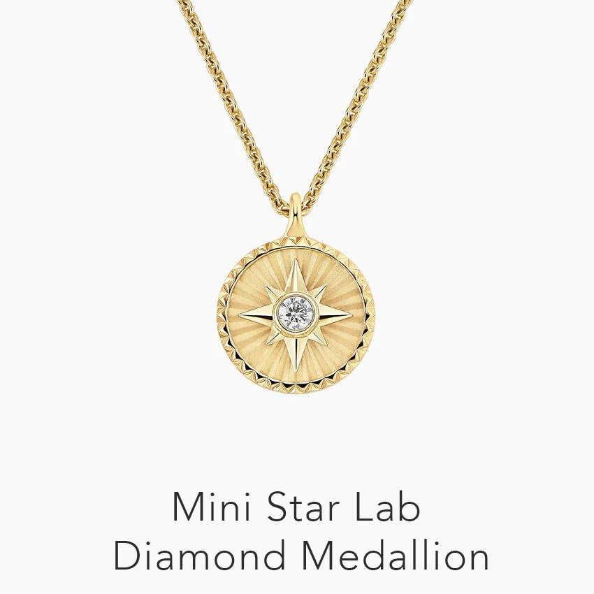 Mini Star Lab Diamond Medallion