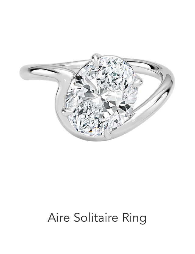 Aire Solitaire Engagement Ring