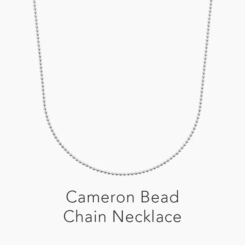Cameron 18 in. Bead Chain Necklace