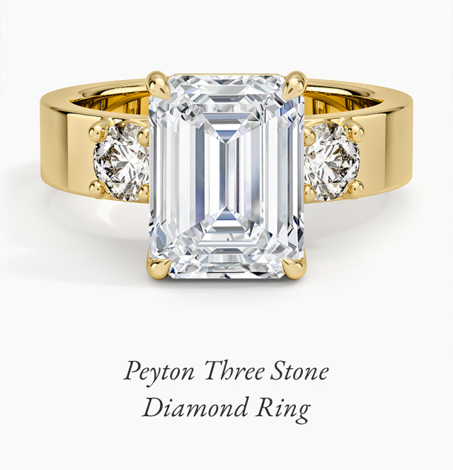 Peyton Three Stone Diamond Ring