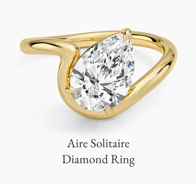 Aire Solitaire Ring
